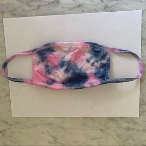 Handmade tie dye face mask